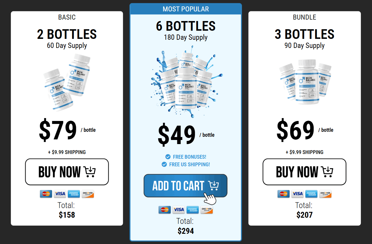 3 Days  Offer Men Balance Pro